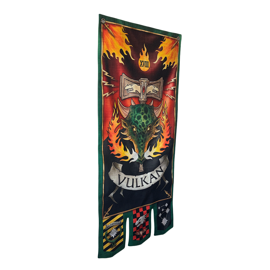 Warhammer 40,000: Salamanders Chapter Banner - Preorder USA