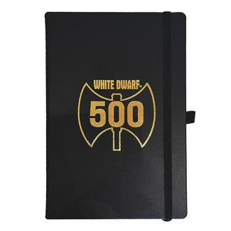 Limited Edition White Dwarf 500 Gold Foiled PU Notebook