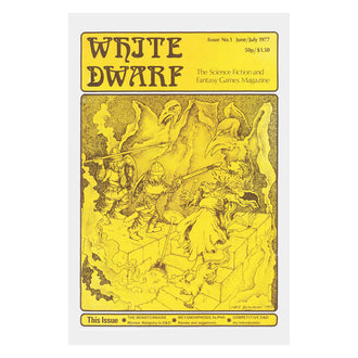 Exclusive Limited Edition White Dwarf Postcard Set, featuring cover art from Issues 1-6