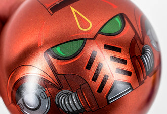 Warhammer 40,000: Novelty Space Marine Chapter Helmet Baubles- 6 pack