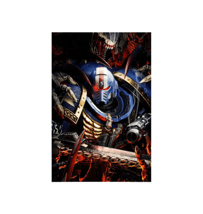 Warhammer 40,000: Space Marine 2 Lieutenant Titus Poster