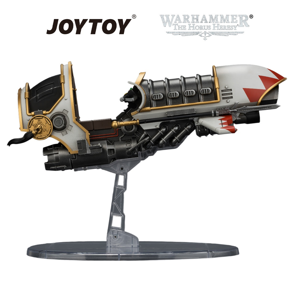 JOYTOY Warhammer The Horus Heresy - White Scars Legion Shamshir Jetbike with Kontos power lance (1/18 Scale) Preorder