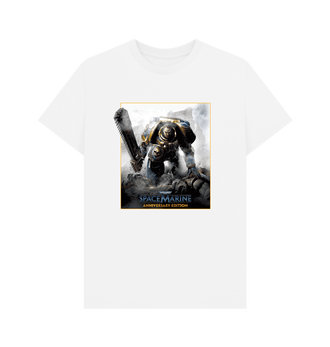 White Warhammer 40,000: Space Marine Anniversary Edition Titus T Shirt