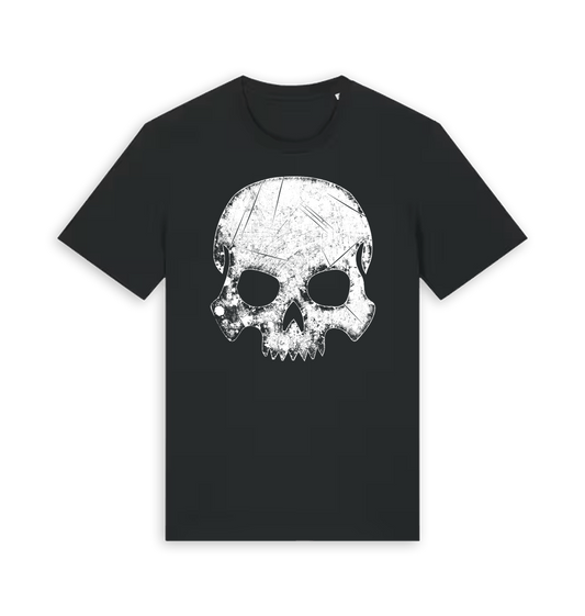 Black Printed T-shirt Front