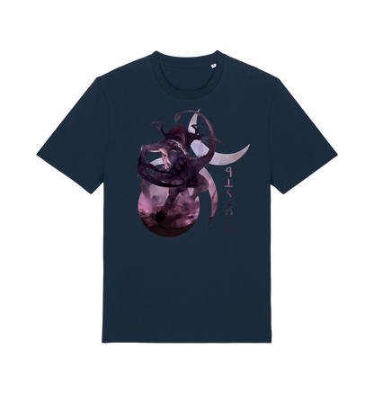 French Navy Printed T-shirt Front