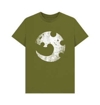 Moss Green Genestealer Cults Battleworn Insignia T Shirt