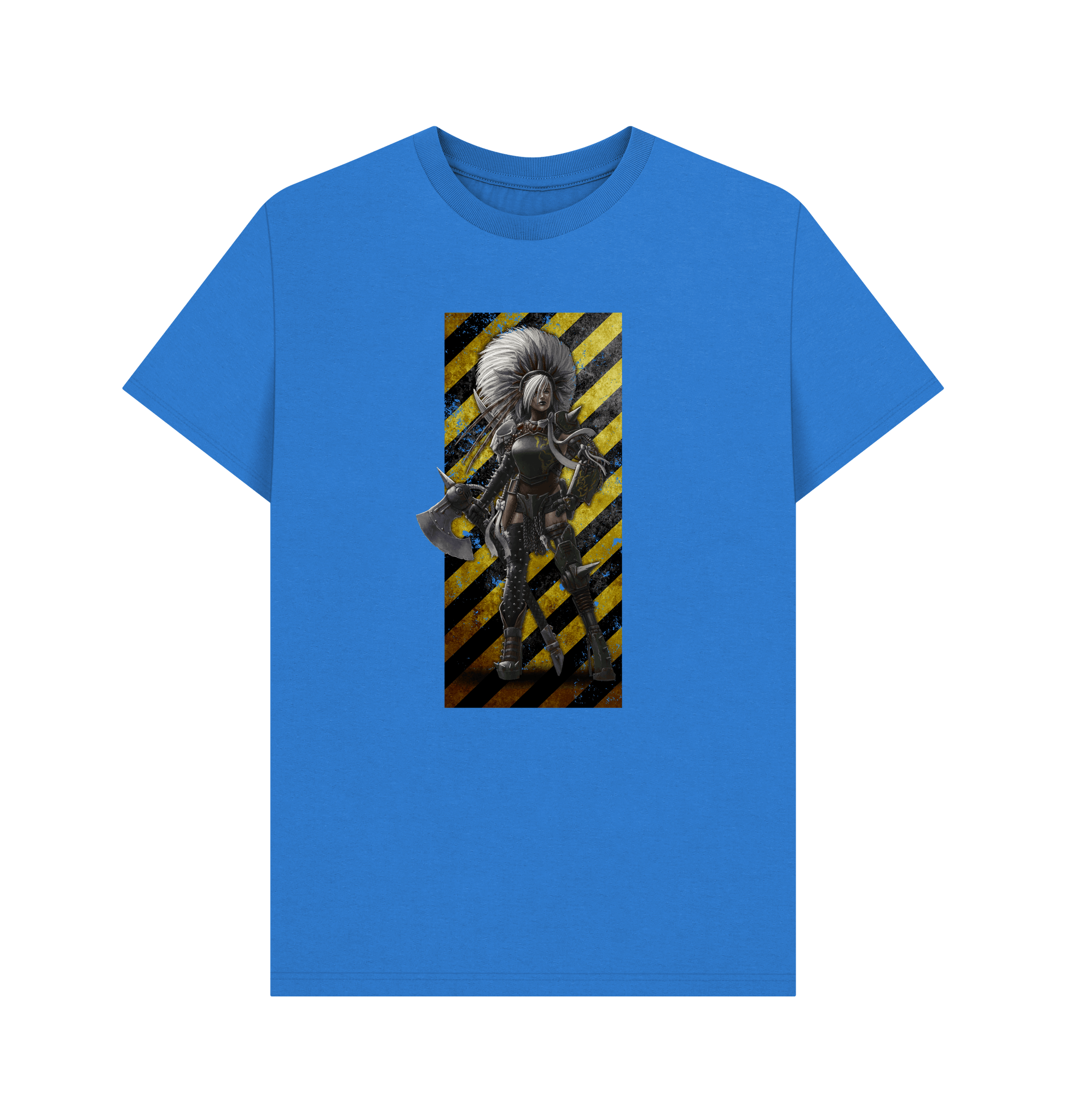 Bright Blue Necromunda Escher Hazard T Shirt
