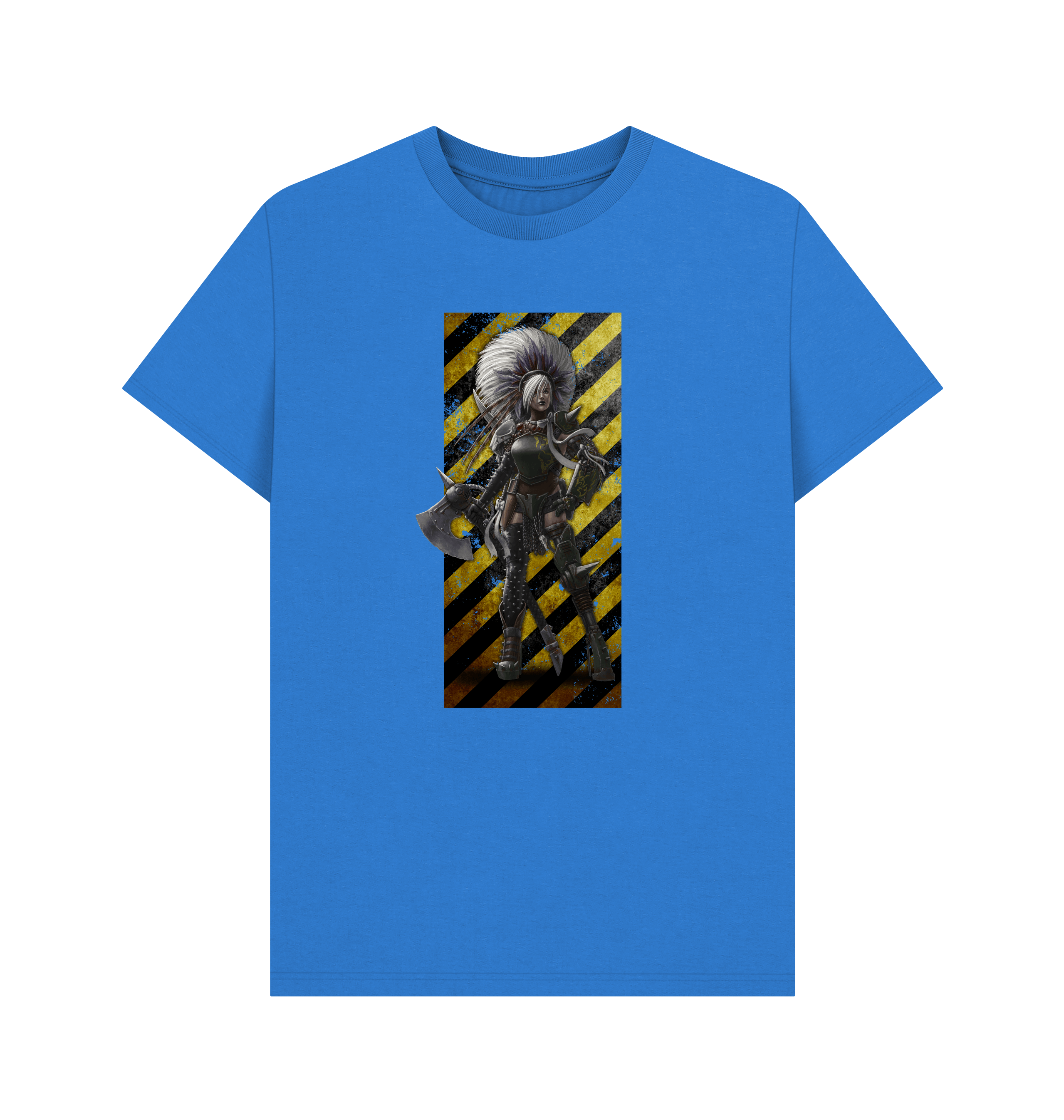 Bright Blue Necromunda Escher Hazard T Shirt