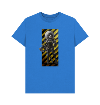 Bright Blue Necromunda Escher Hazard T Shirt