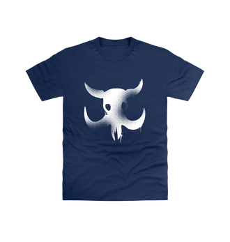 Navy Beasts of Chaos Graffiti Insignia T Shirt