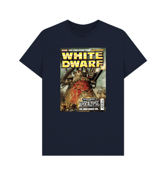 Navy Blue White Dwarf Issue 351 T Shirt