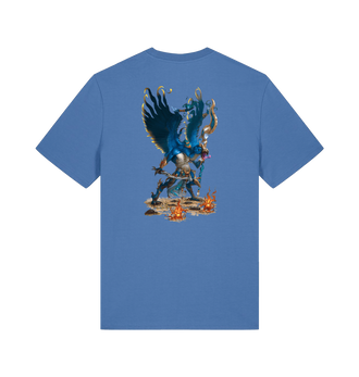 Bright Blue Printed T-shirt