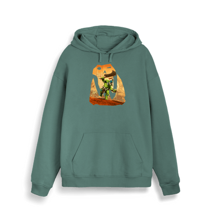 Green Bay Printed Sweater Front