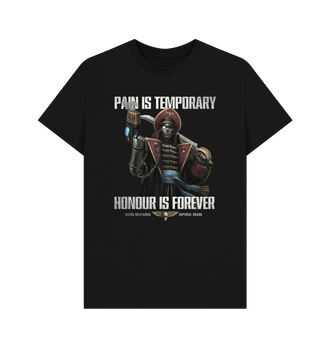 Black Premium Astra Militarum Honour Is Forever T Shirt