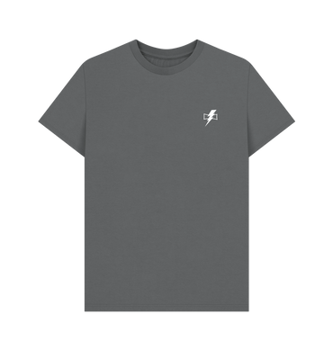Slate Grey Printed T-shirt