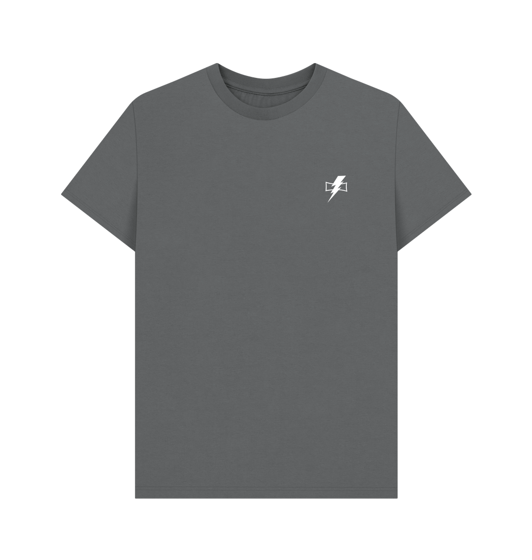 Slate Grey Printed T-shirt