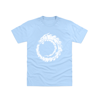 Light Blue Thousand Sons Battleworn Insignia T Shirt