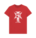 Red Adeptus Custodes Battleworn Insignia T Shirt