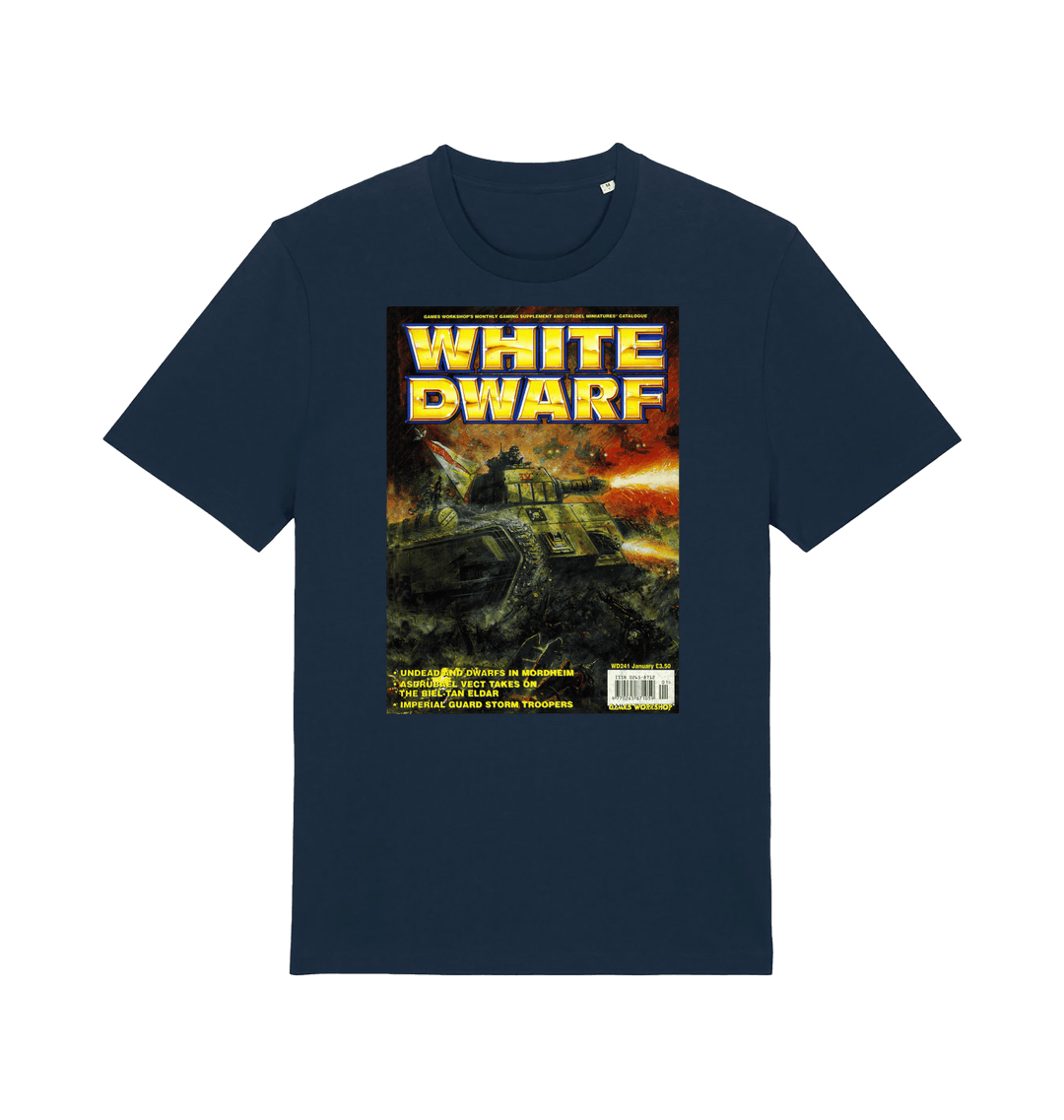 French Navy Printed T-shirt Front