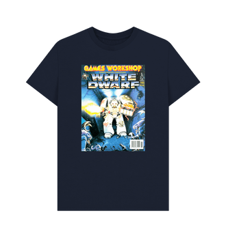 Navy Blue White Dwarf Issue 163 T Shirt