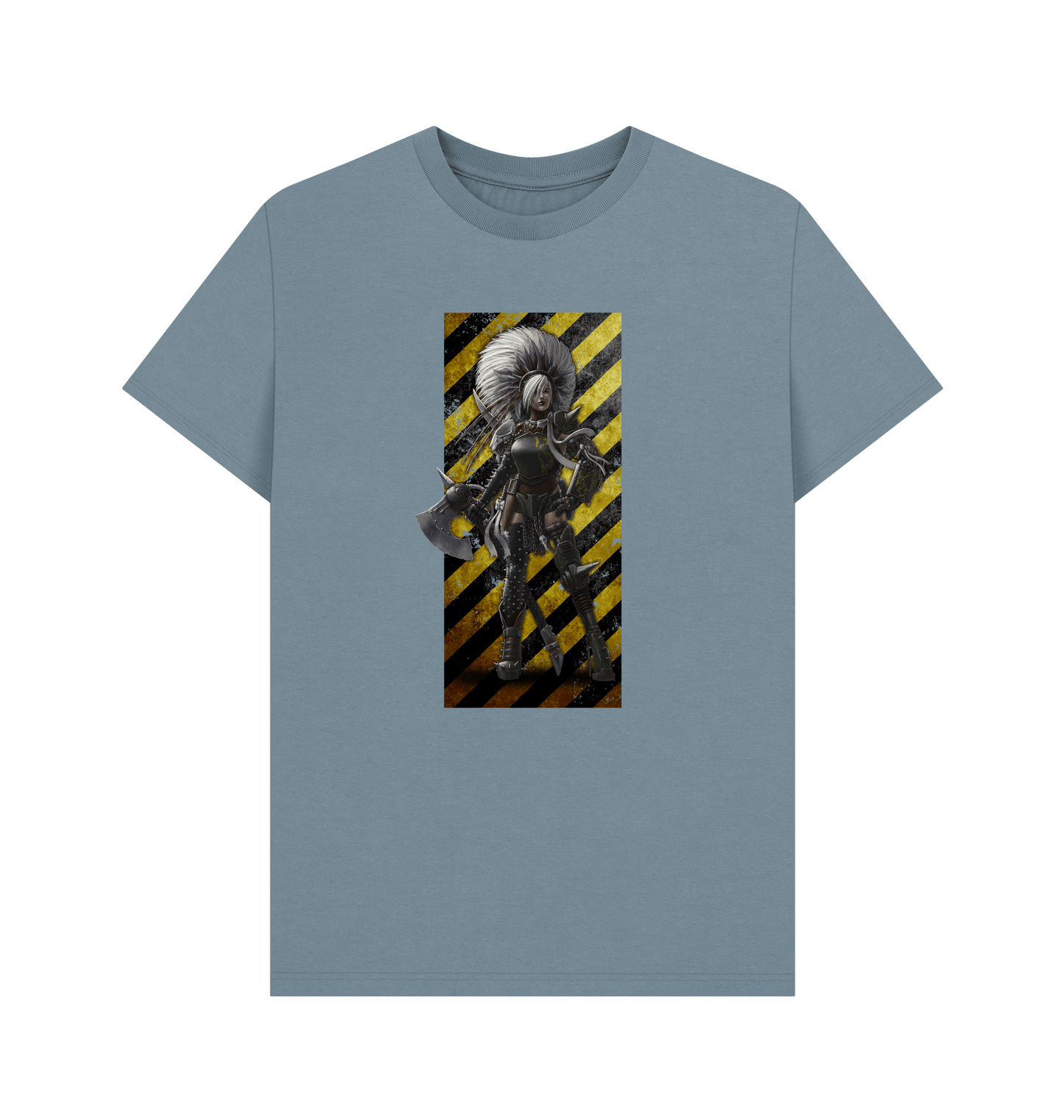 Stone Blue Necromunda Escher Hazard T Shirt