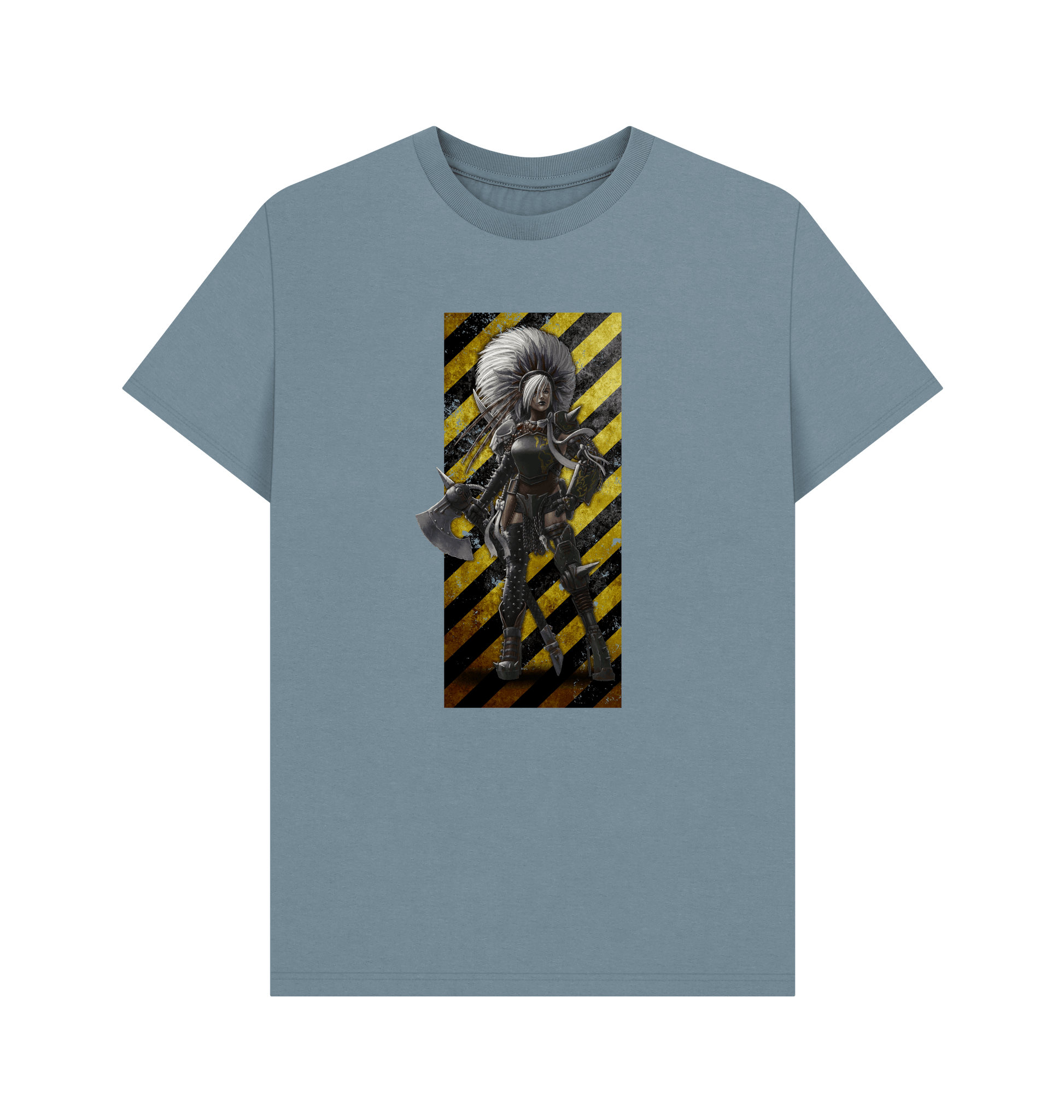 Stone Blue Necromunda Escher Hazard T Shirt