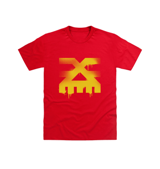 Red Khorne Graffiti Insignia T Shirt