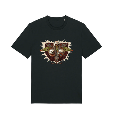 Black Printed T-shirt