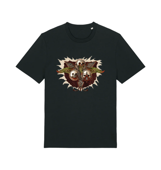 Black Printed T-shirt