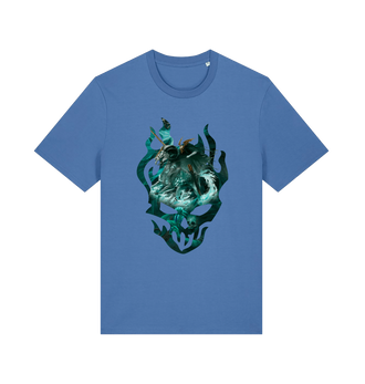 Bright Blue Printed T-shirt