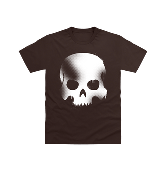 Dark Chocolate Death Graffiti Insignia T Shirt