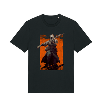 Black Printed T-shirt