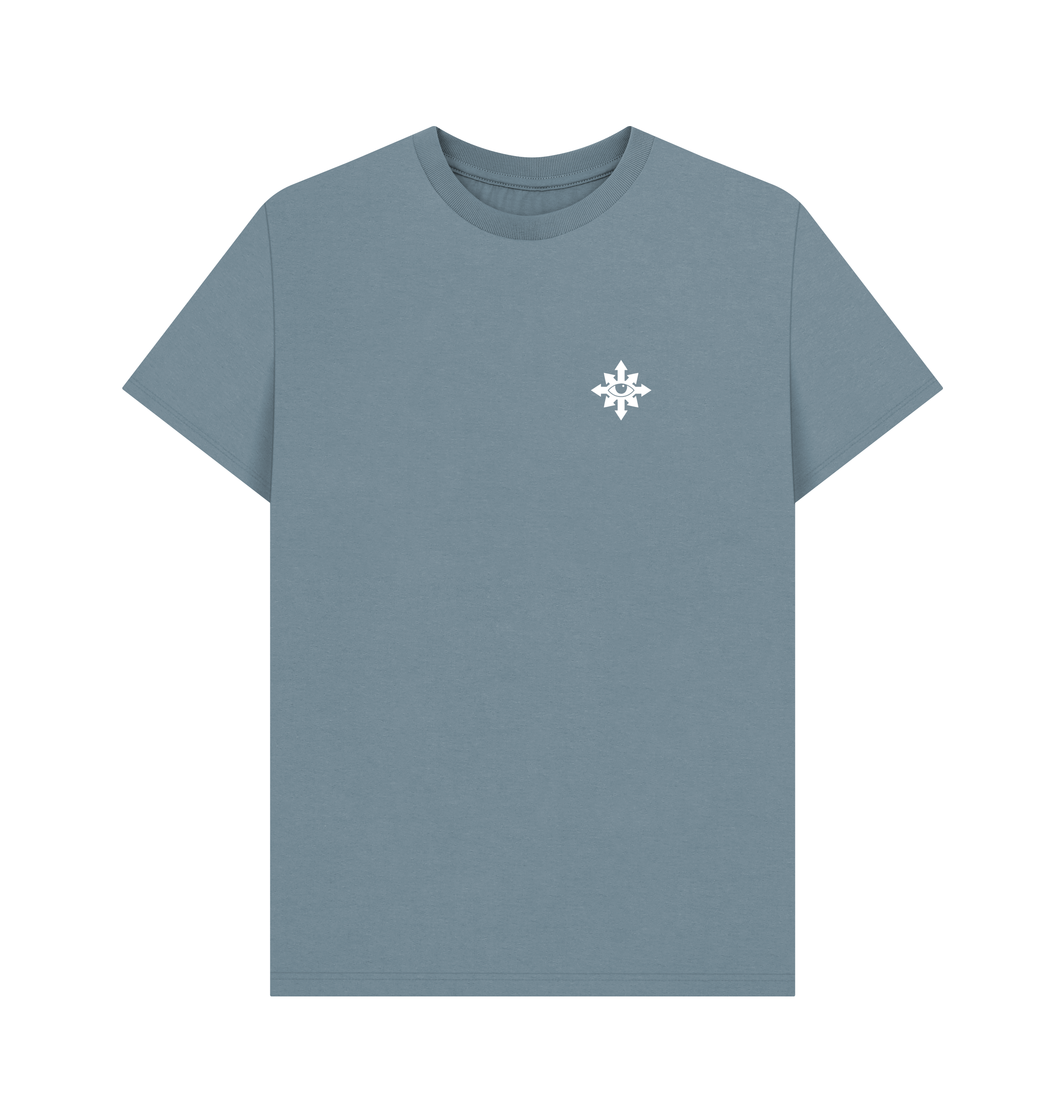 Stone Blue Black Legion Insignia T Shirt