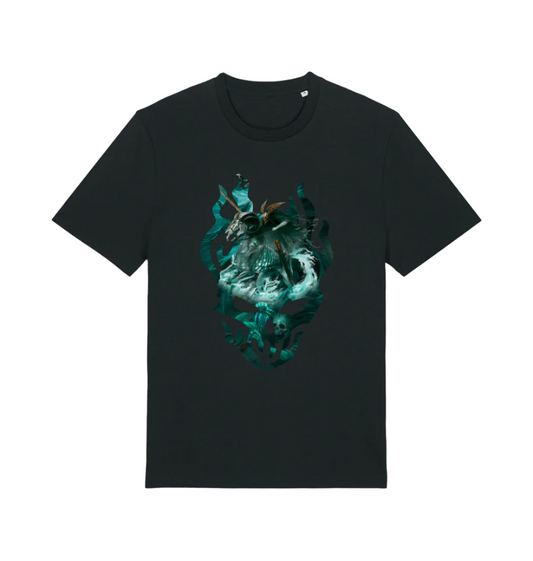 Black Printed T-shirt