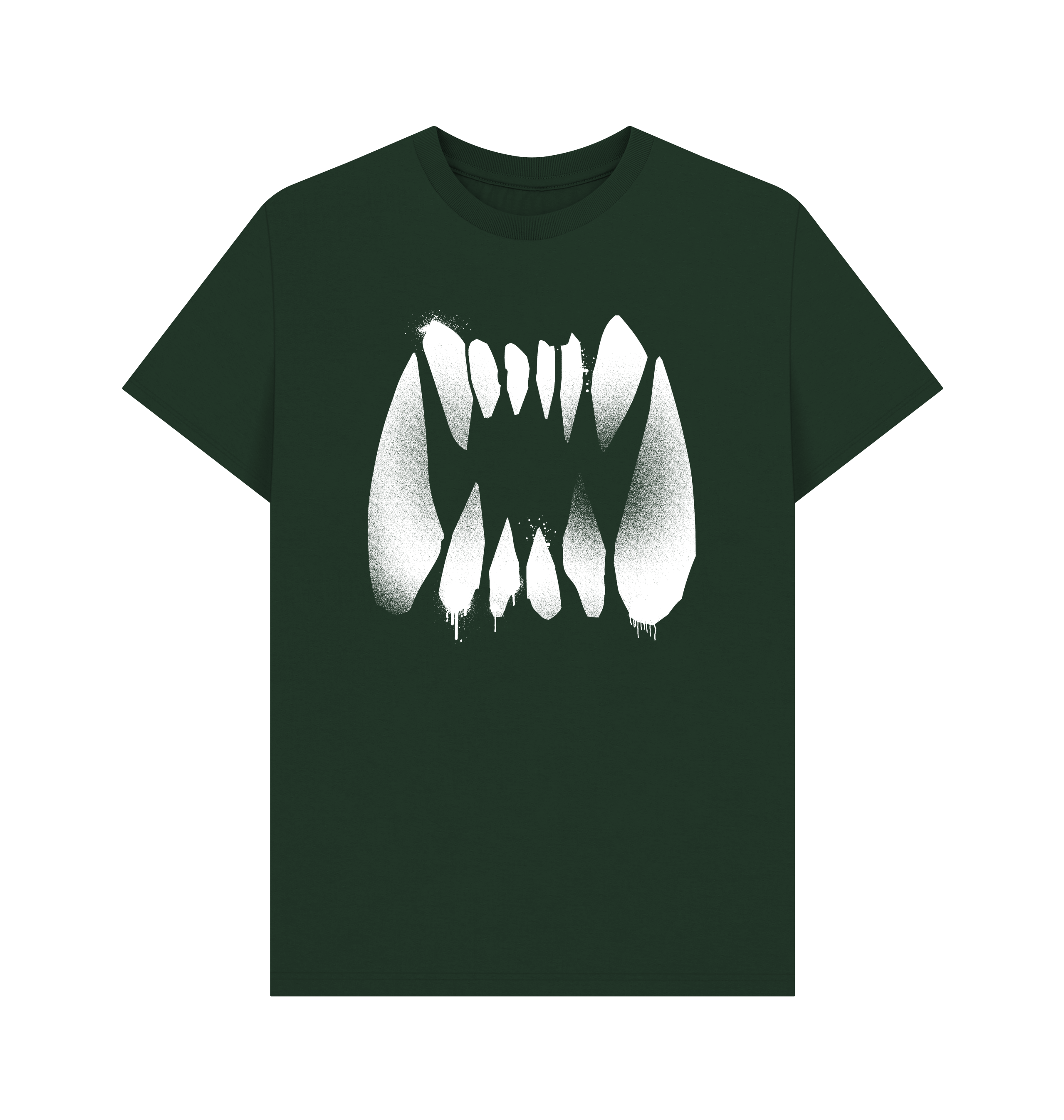 Evergreen Destruction Graffiti Insignia T Shirt