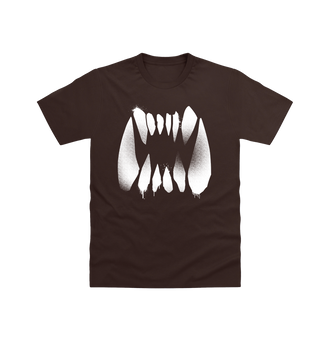 Dark Chocolate Destruction Graffiti Insignia T Shirt