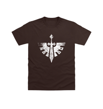 Dark Chocolate Dark Angels Battleworn Insignia T Shirt