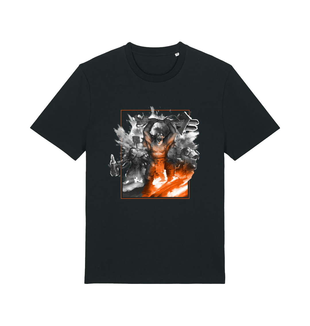 Black Printed T-shirt