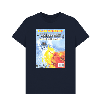 Navy Blue White Dwarf Issue 156 T Shirt