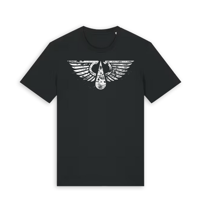 Black Printed T-shirt Front