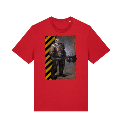 Red Printed T-shirt Front