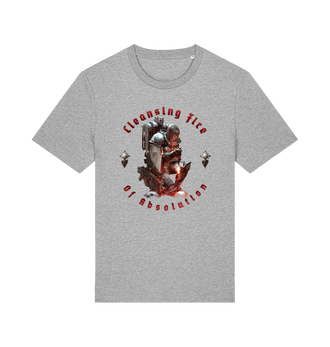 Heather Grey Printed T-shirt