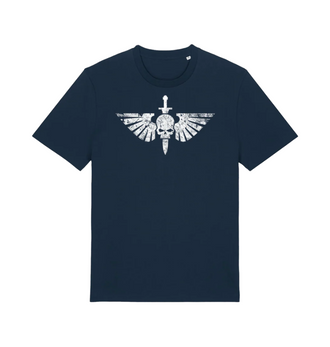 French Navy Printed T-shirt
