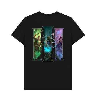 Black Printed T-shirt