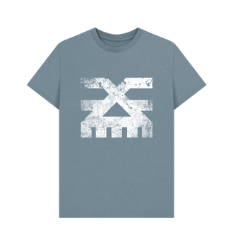 Stone Blue Khorne Battleworn Insignia T Shirt