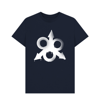 Navy Blue Maggotkin of Nurgle Graffiti Insignia T Shirt