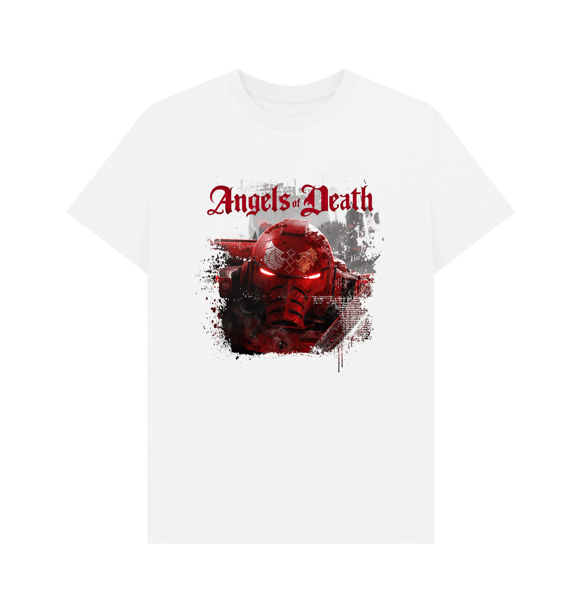 White Premium Angels of Death Ancaeus White T Shirt