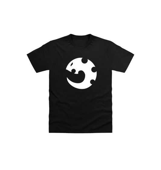 Black Printed Kids T-Shirt
