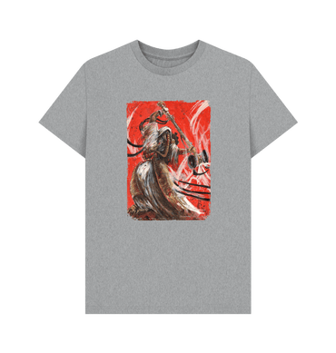 Athletic Grey GRIMDARK - Tech-Priest T Shirt