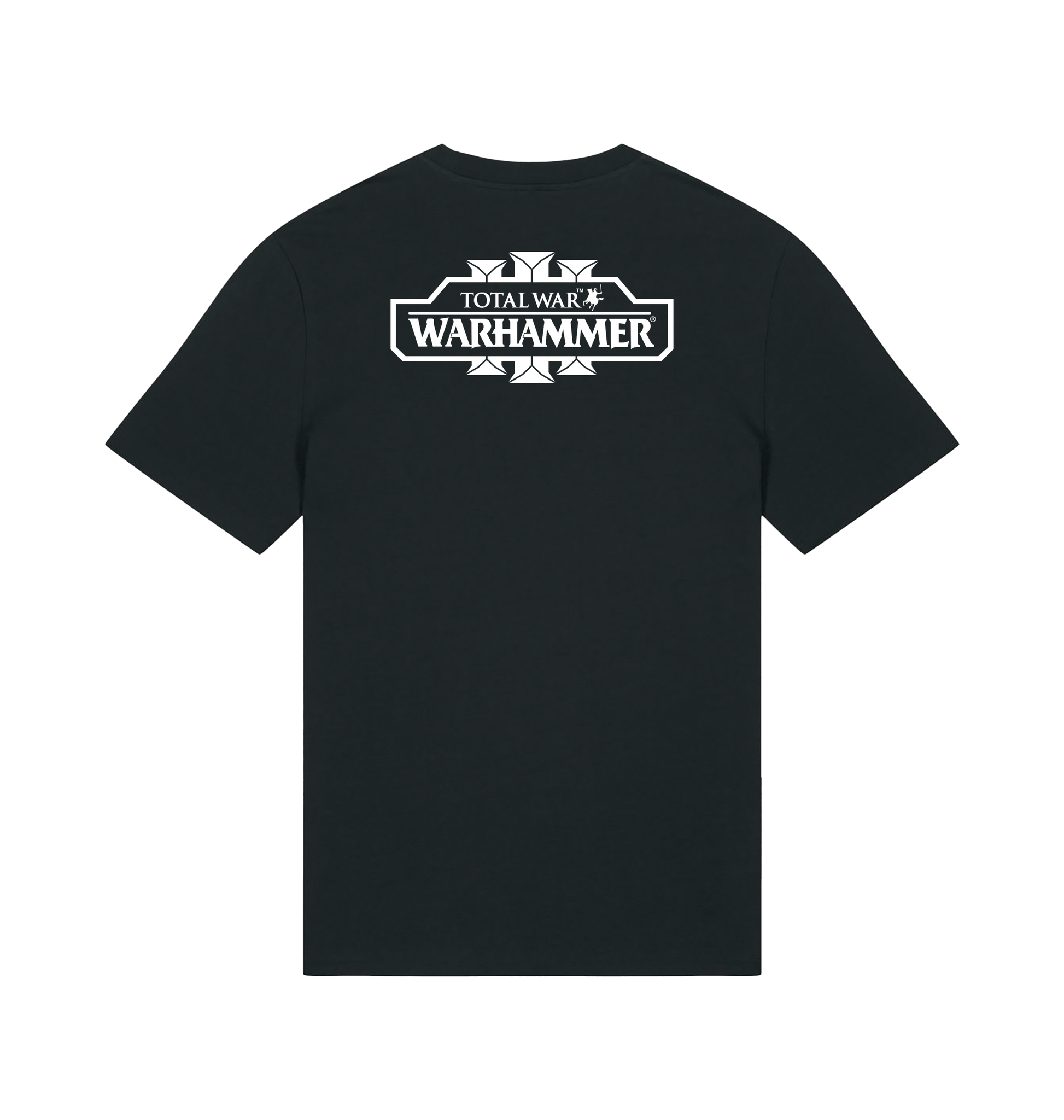 Black Printed T-shirt Back